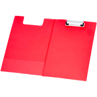 Clipboard A4 plastic dublu suport documente cu clema metalica culori diverse Adison